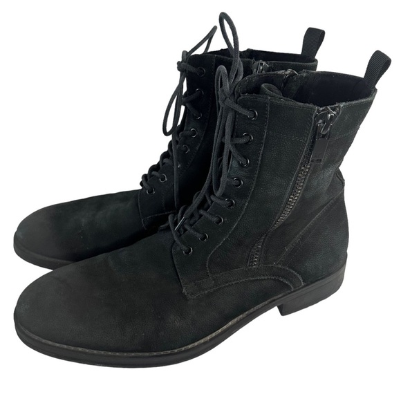 Kenneth Cole New York Men\'s Hugh Leather Combat Boots Size 11.5 main image 6
